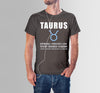 Taurus Zodiac Personality T-Shirt
