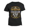 Capricorn Woman Heart Sleeve Fire Soul Zodiac T-Shirt