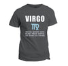 Virgo Zodiac Personality T-shirt