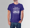Cancer T-Shirt -Not Perfect-Cool/Funny Present