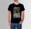 Dont Flirt With Me Love My Man He Crazy Virgo T-shirt