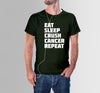 Cancer - Eat Sleep Crush Cancer Repeat T-Shirt