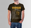 Virgo Facts Servings Per Container Zodiac Tshirt