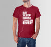 Cancer - Eat Sleep Crush Cancer Repeat T-Shirt