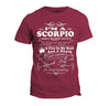 I'm A Scorpio Funny Shirt