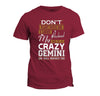 Dont Flirt With Me Love Husband He Crazy Gemini T-Shirt