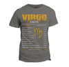 Virgo Facts Servings Per Container Zodiac Tshirt