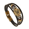 Zodiac Leather Bracelet