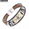 Zodiac Signs Beaded Charm Bracelet [12 VARIANTS]